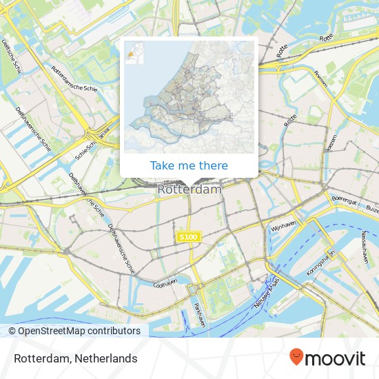 Rotterdam map