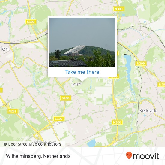 Wilhelminaberg map