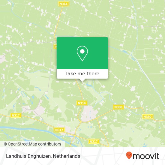 Landhuis Enghuizen map