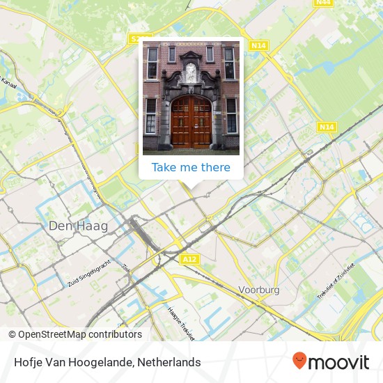 Hofje Van Hoogelande Karte
