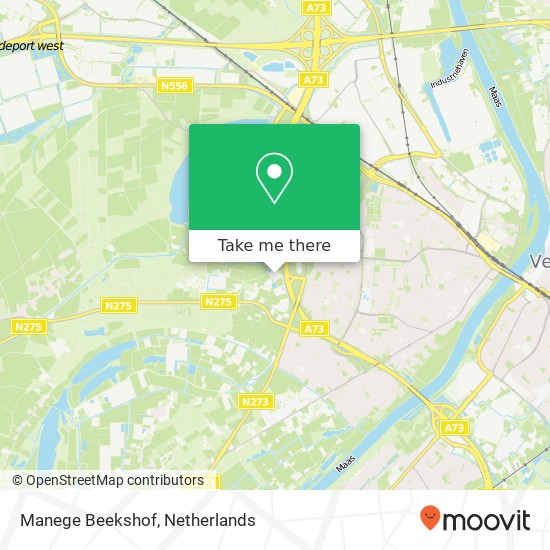 Manege Beekshof map