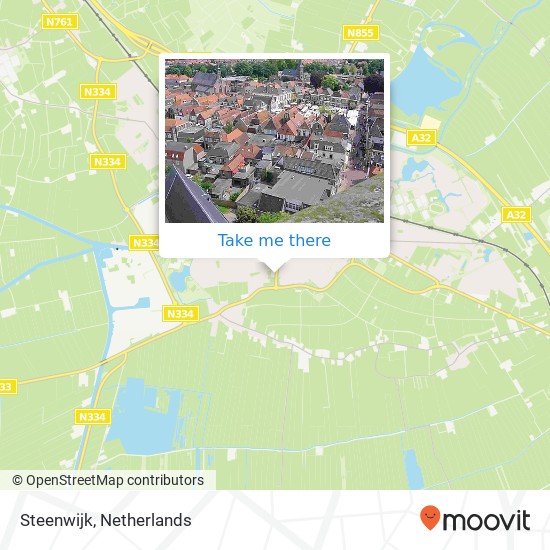 Steenwijk Karte