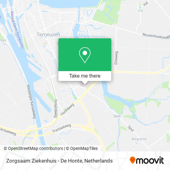 Zorgsaam Ziekenhuis - De Honte map