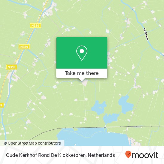 Oude Kerkhof Rond De Klokketoren map