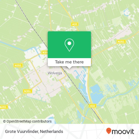 Grote Vuurvlinder map