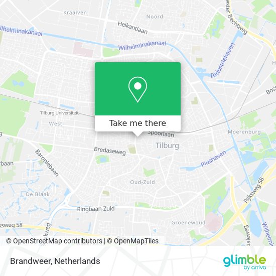 Brandweer map