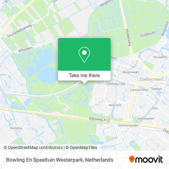 Bowling En Speeltuin Westerpark map