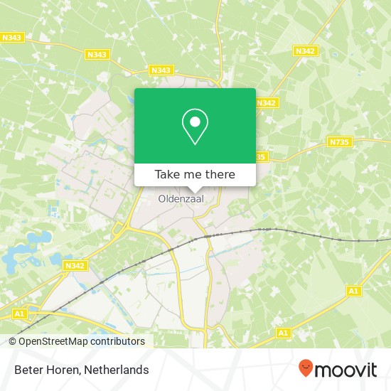 Beter Horen map