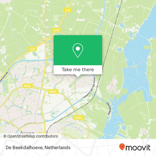 De Beekdalhoeve map