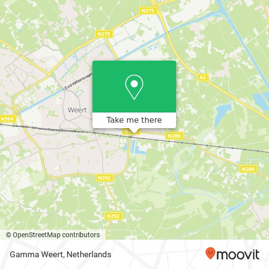 Gamma Weert map