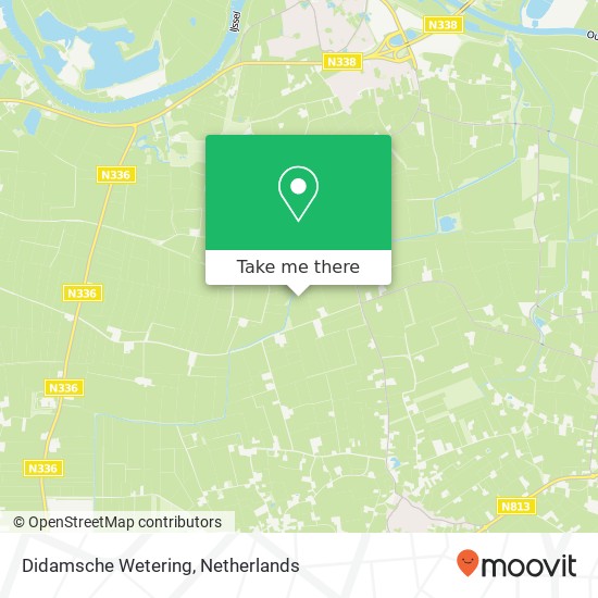 Didamsche Wetering map