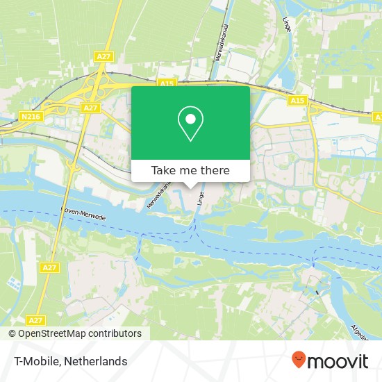 T-Mobile map