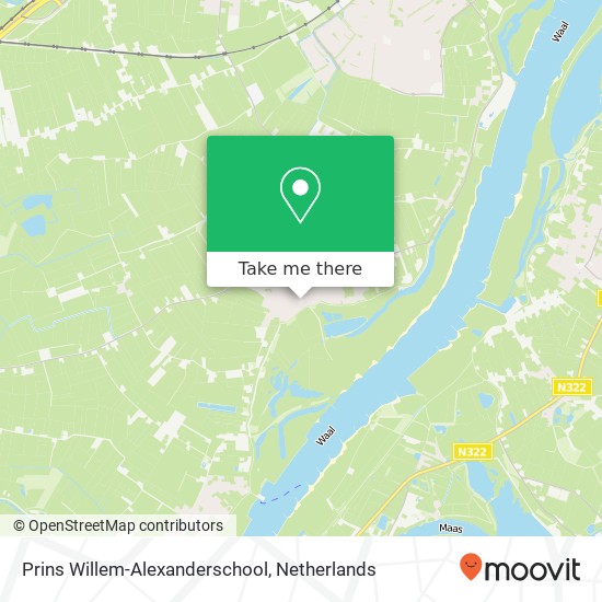 Prins Willem-Alexanderschool map