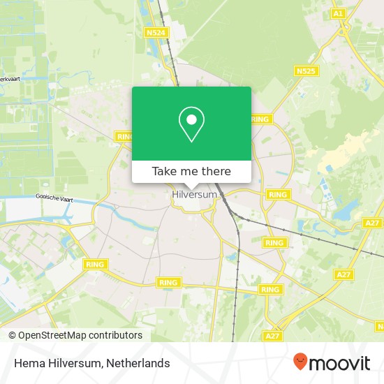 Hema Hilversum map