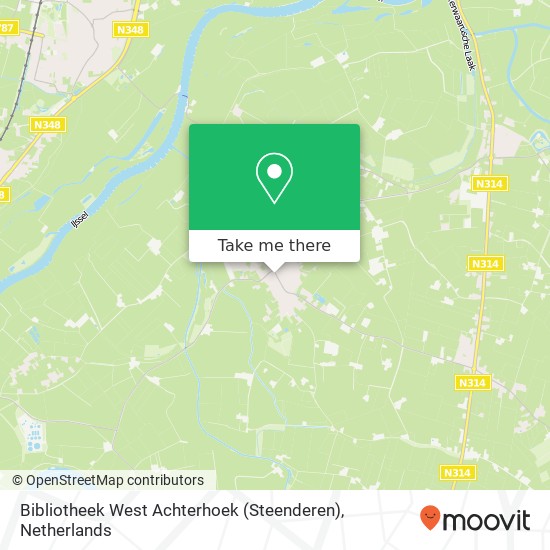 Bibliotheek West Achterhoek (Steenderen) map