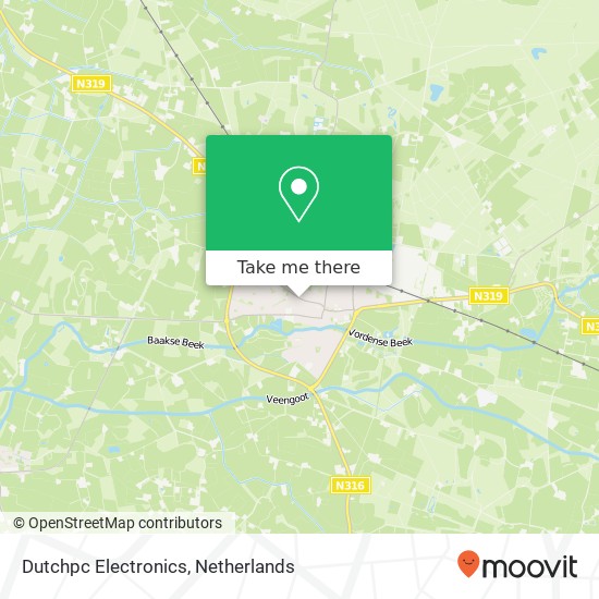 Dutchpc Electronics map