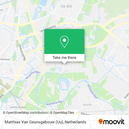 Matthias Van Geunsgebouw (Uu) map