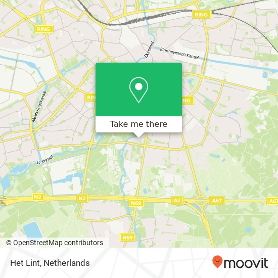 Het Lint map