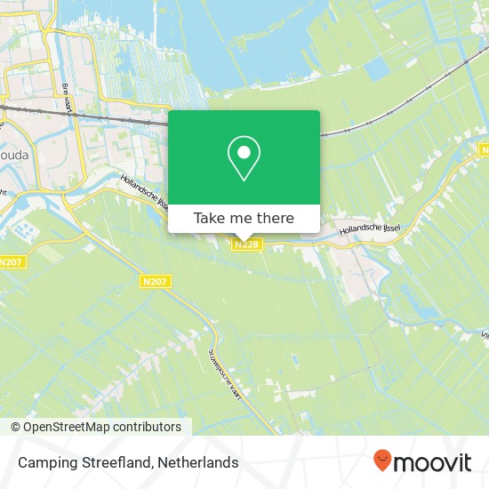 Camping Streefland map