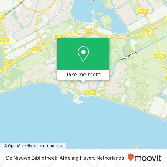 De Nieuwe Bibliotheek, Afdeling Haven map