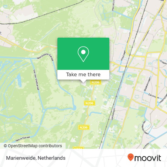 Marienweide map