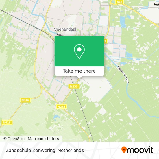 Zandschulp Zonwering map