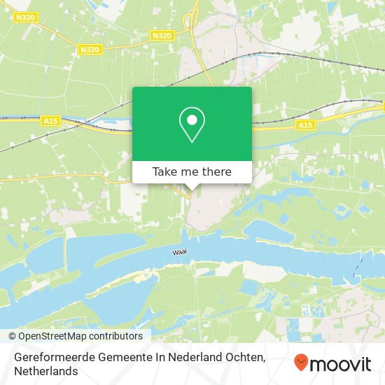 Gereformeerde Gemeente In Nederland Ochten map