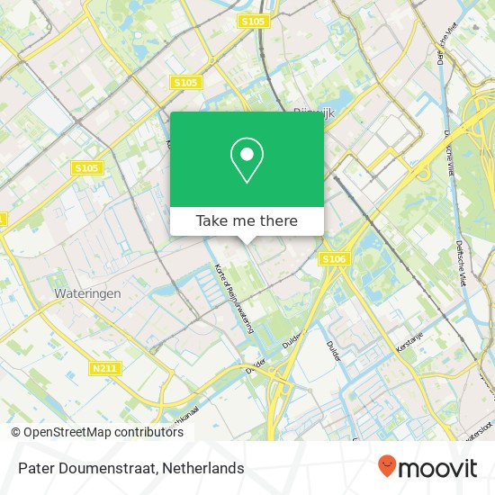 Pater Doumenstraat map