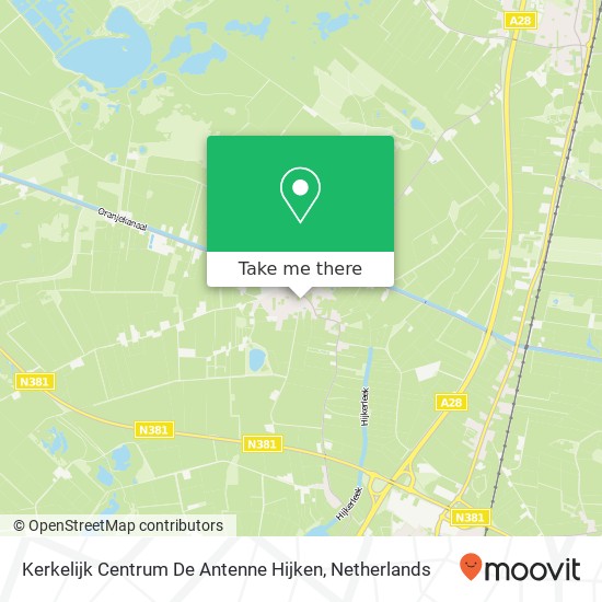 Kerkelijk Centrum De Antenne Hijken map