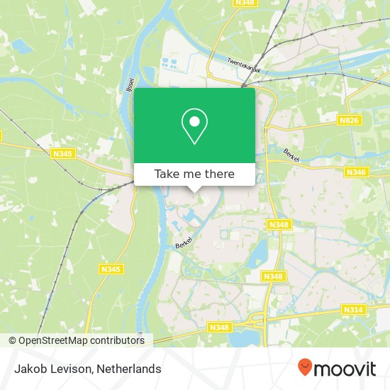 Jakob Levison map