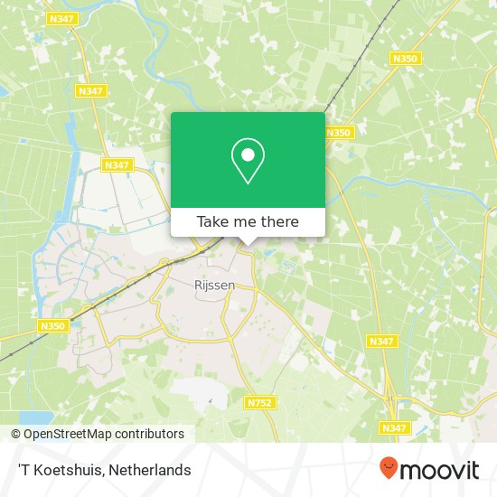 'T Koetshuis map