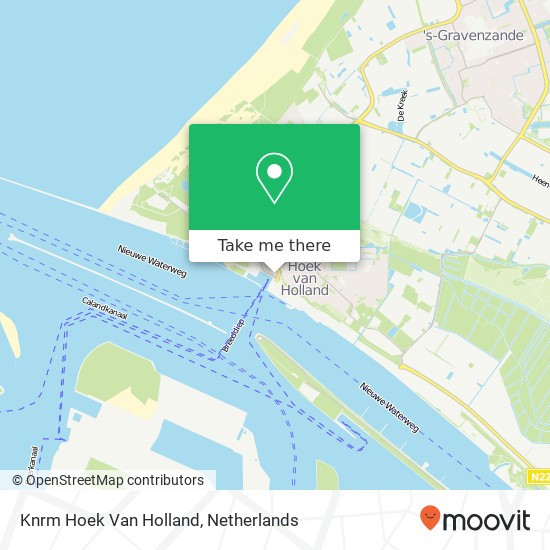 Knrm Hoek Van Holland Karte