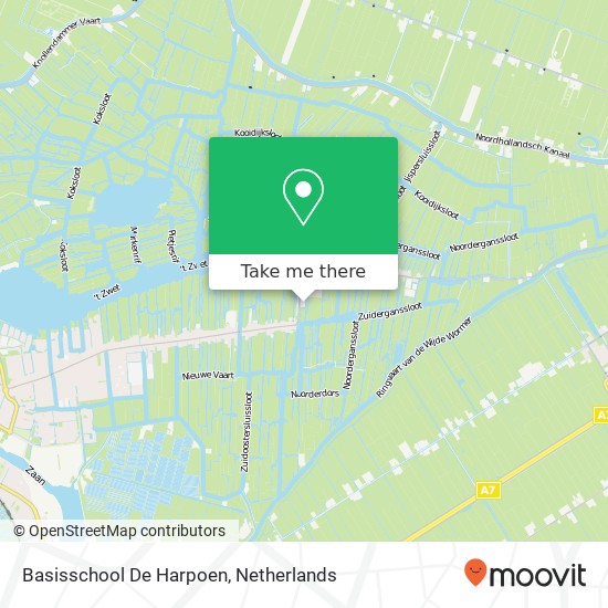 Basisschool De Harpoen map