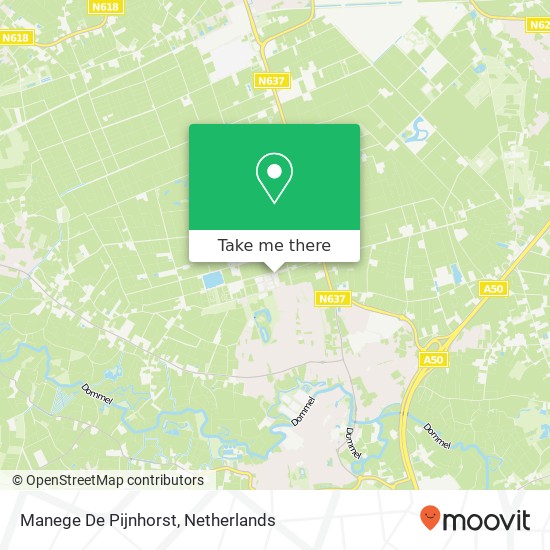 Manege De Pijnhorst map