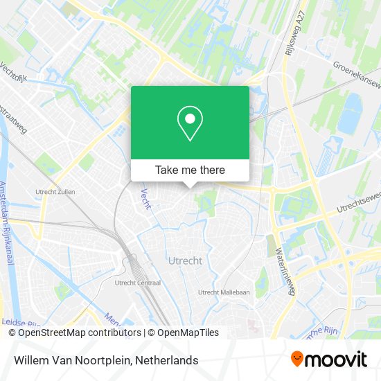 Willem Van Noortplein map