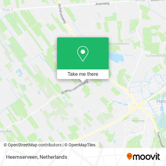 Heemserveen map