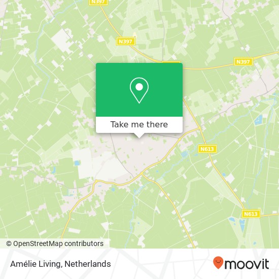 Amélie Living map