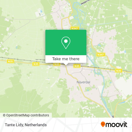 Tante Lidy map