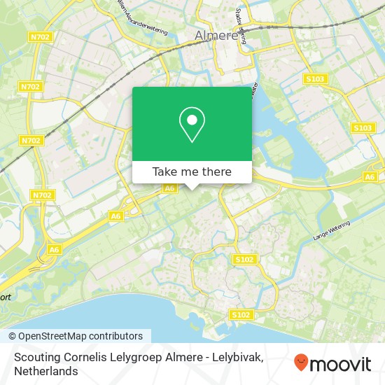 Scouting Cornelis Lelygroep Almere - Lelybivak map