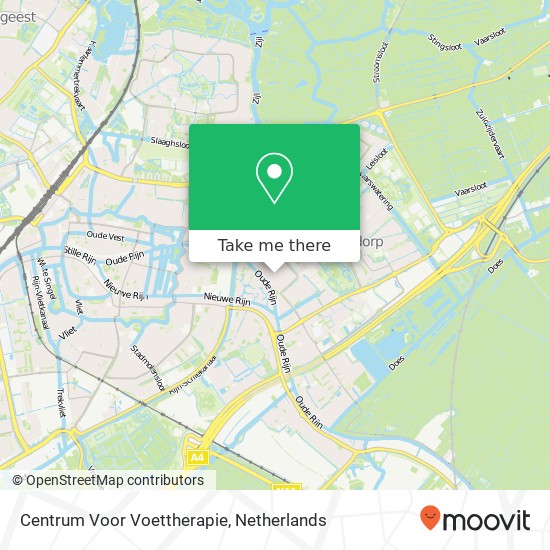 Centrum Voor Voettherapie map