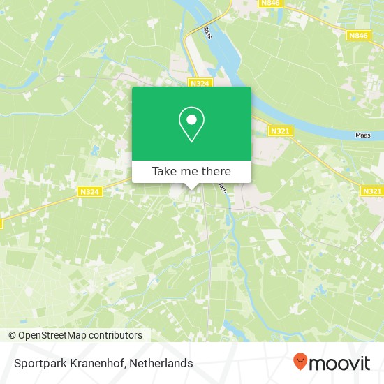 Sportpark Kranenhof map