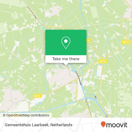 Gemeentehuis Laarbeek map