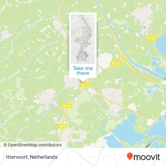 Ittervoort map