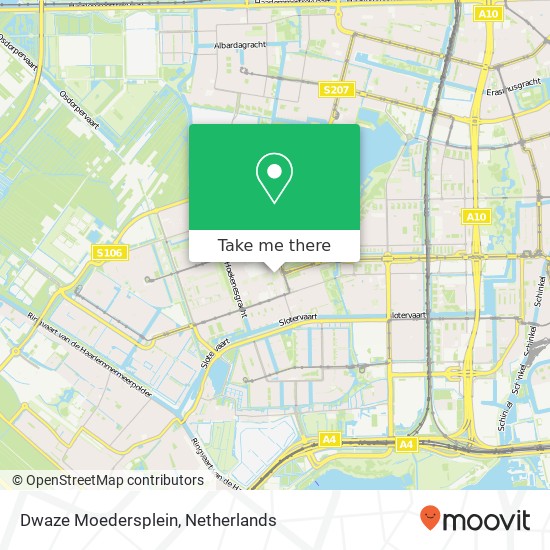 Dwaze Moedersplein map