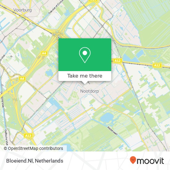 Bloeiend.Nl map