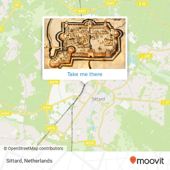 Sittard map