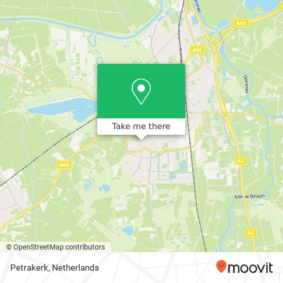 Petrakerk map