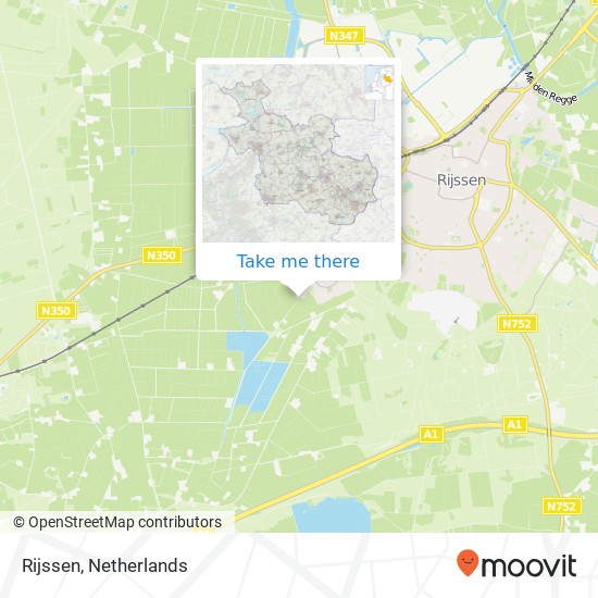 Rijssen map