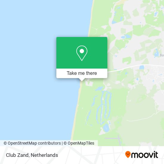 Club Zand map