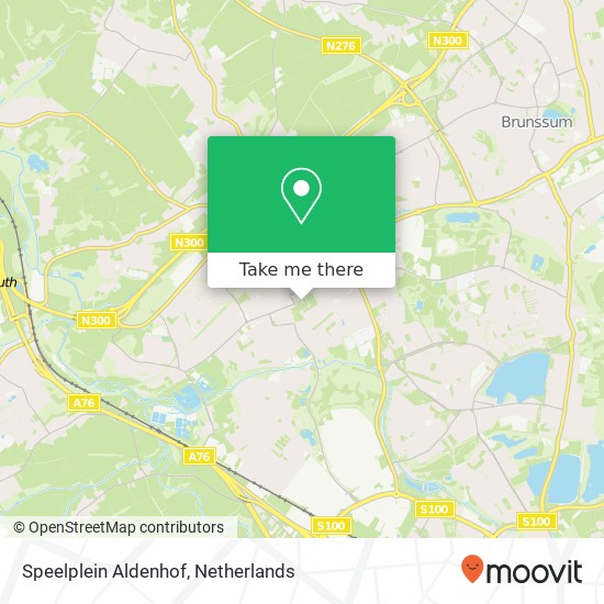 Speelplein Aldenhof map